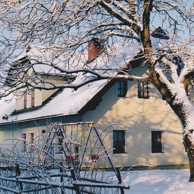 Gästehaus im Winter