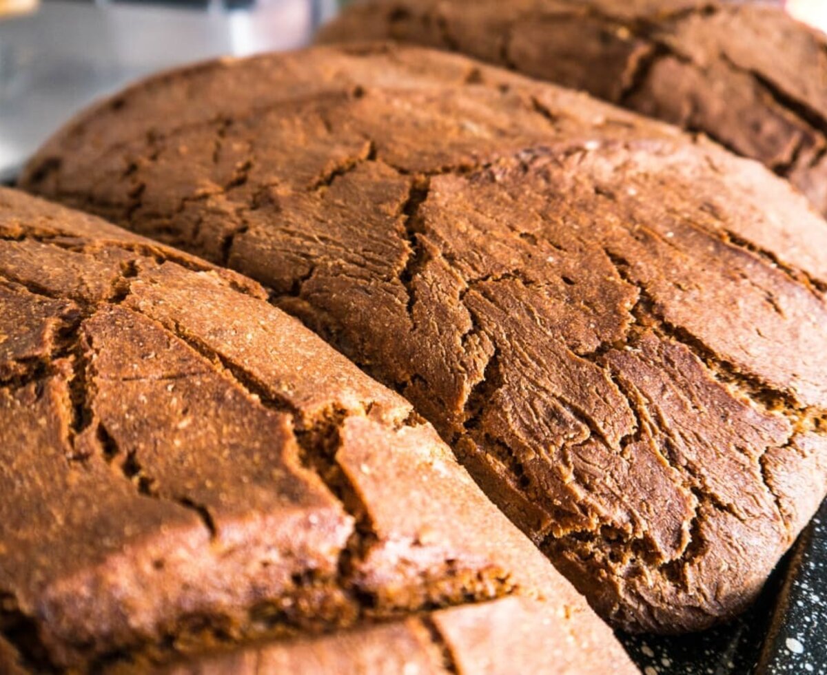 Selbstgebackenes Brot