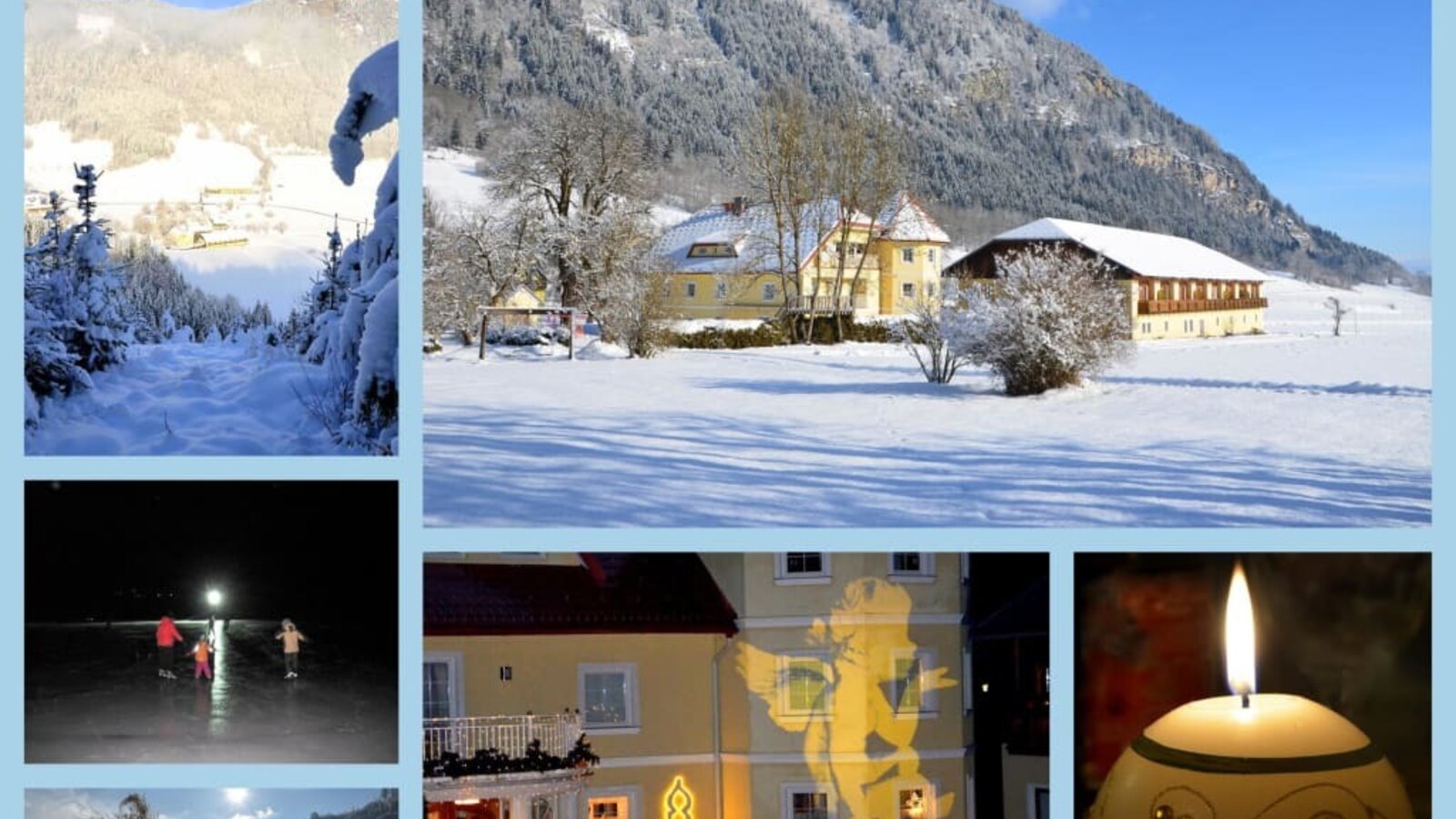 Unser schöner Talhof im Winter! https://www.talhof.net