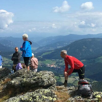 Wanderung auf die Kuchalpe