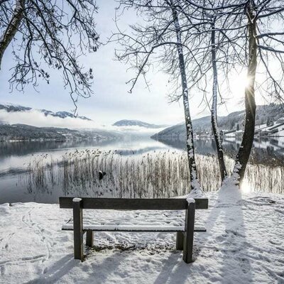 Winter am Millstätter See