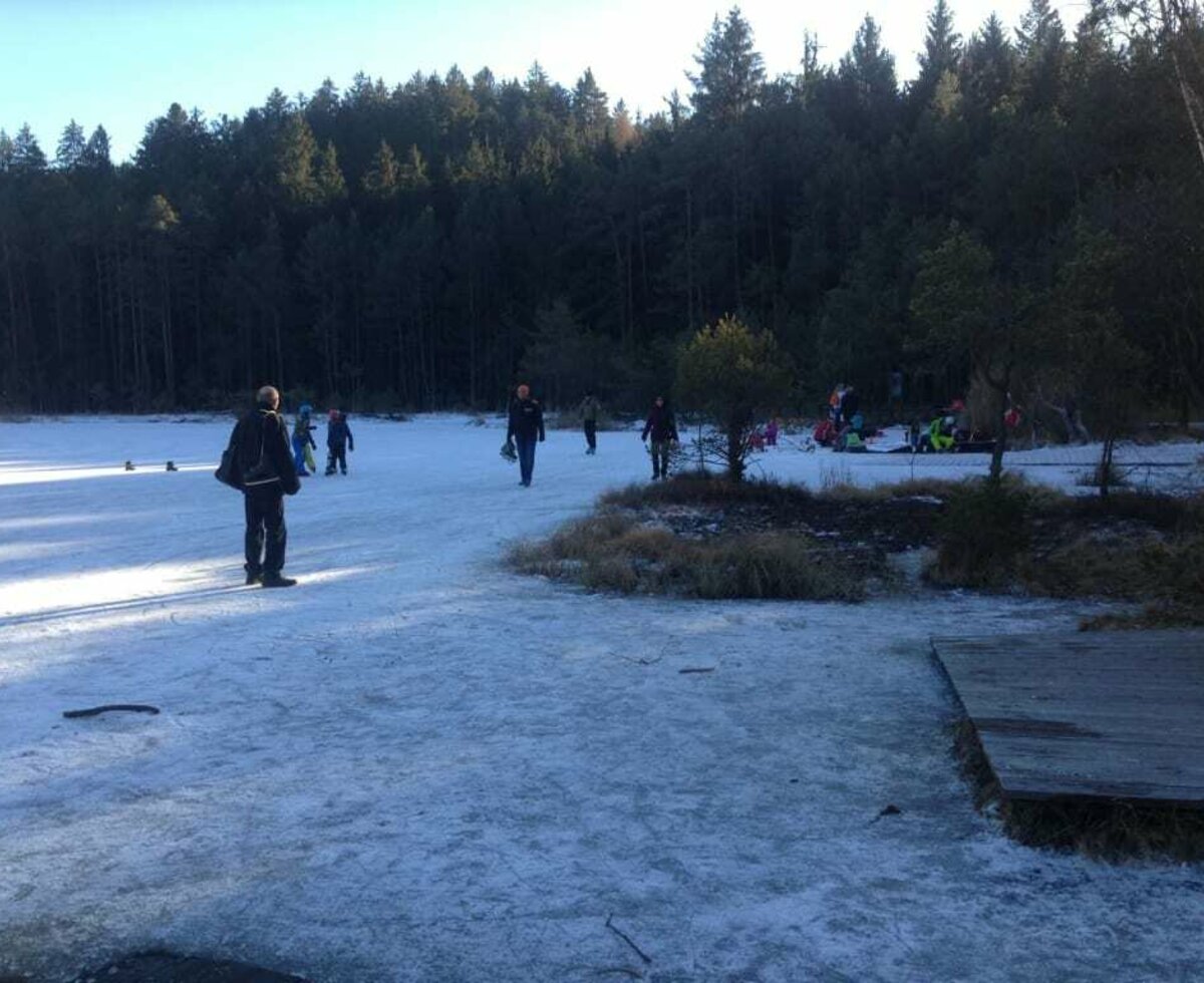 Eislaufen am Egelsee