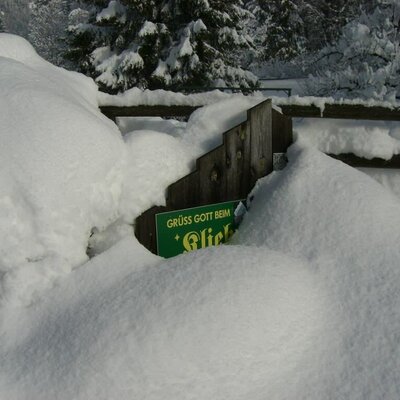 Hoftafel im winter