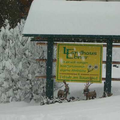 Landhaus Ebner im Winter