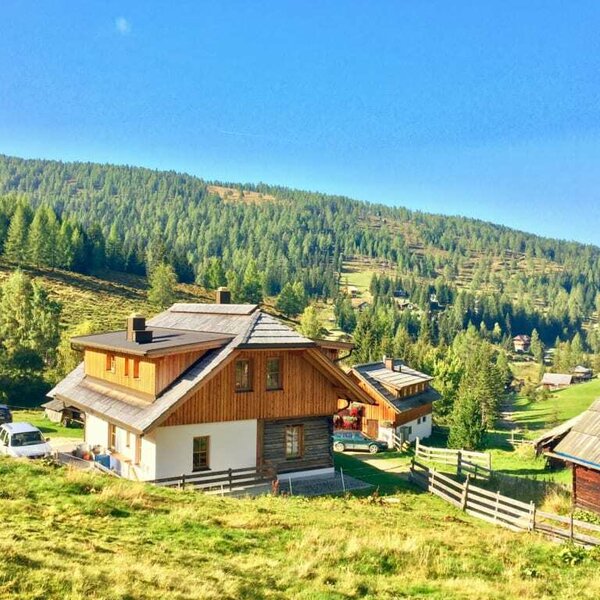 Blick auf die Ledererhütte