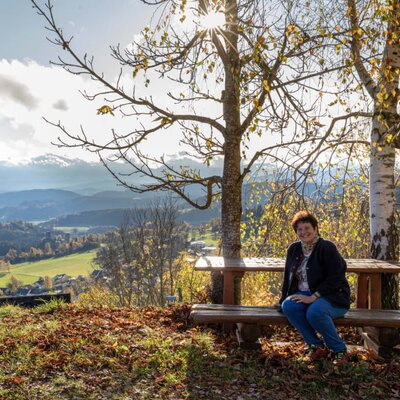 Blick von der Hütte