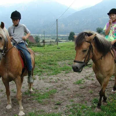 reiten mit Dany und Mimi