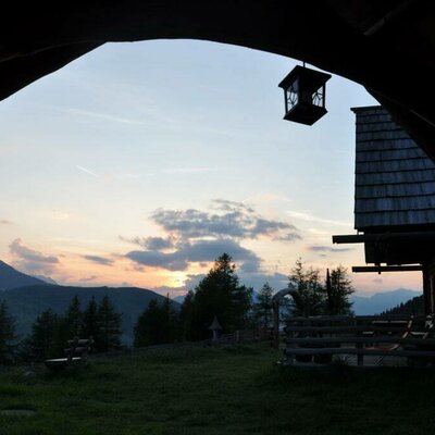 herrlicher Ausblick zu den Bergen