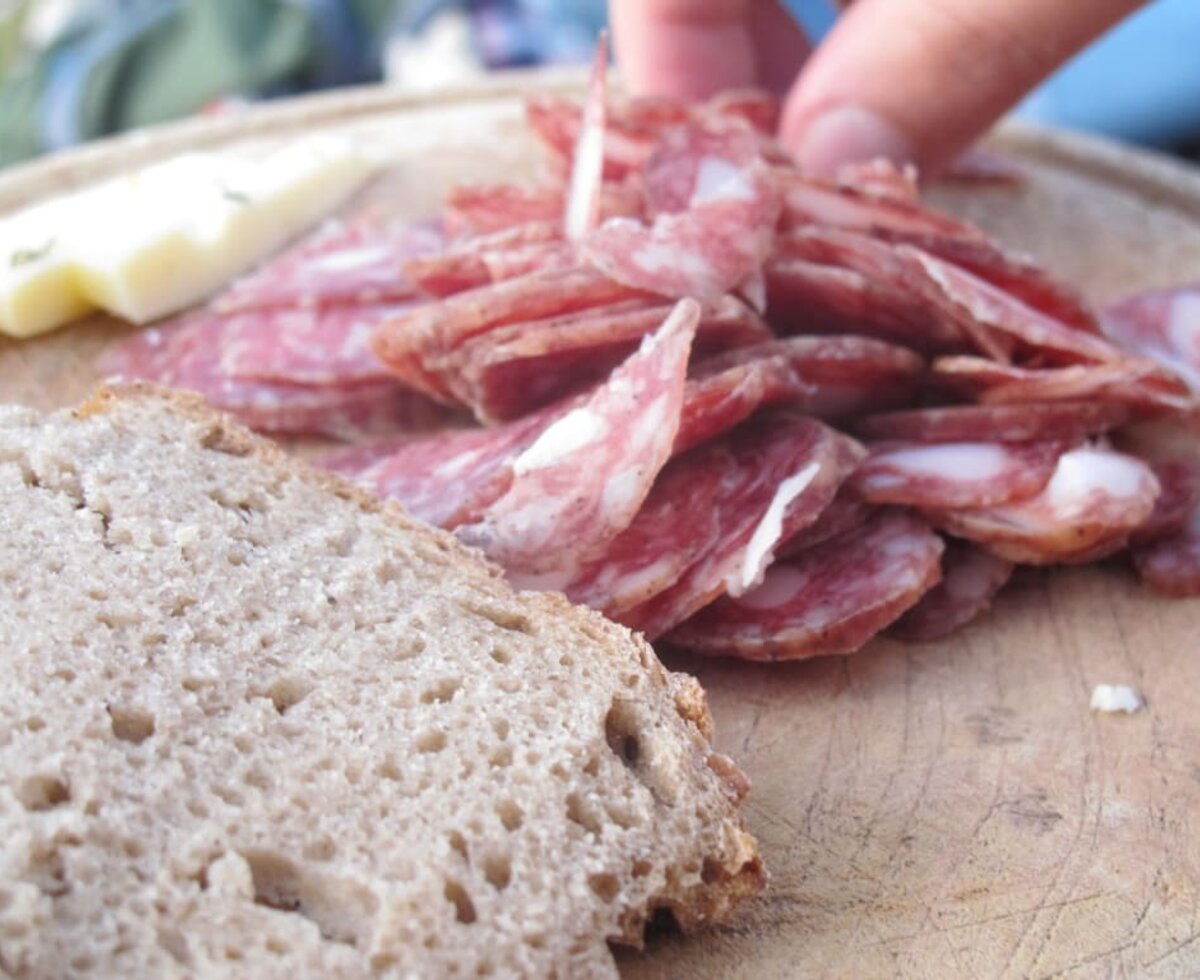 Salami hausgemacht