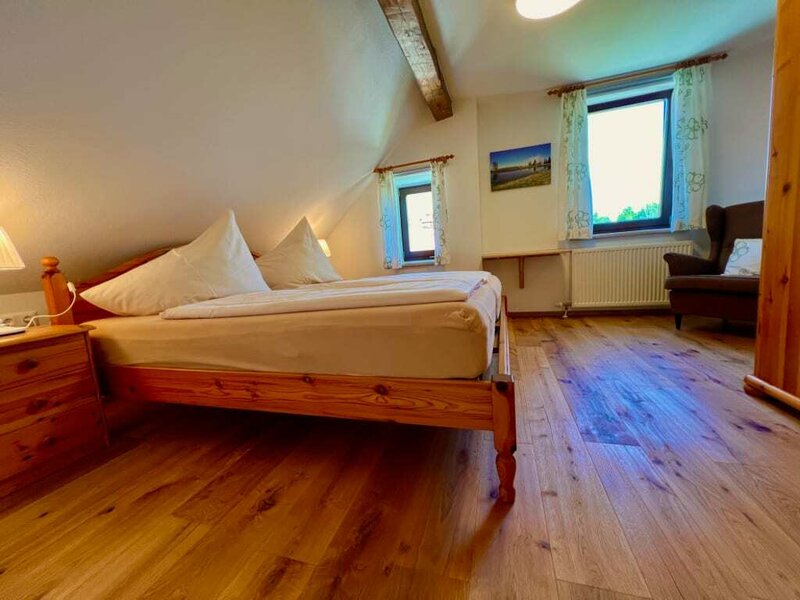 Schlafzimmer Fewo 60 m²