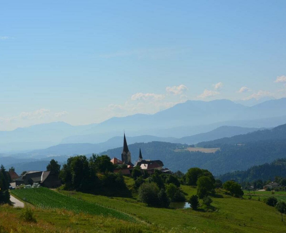 unsere schöne Aussicht nach Sörg