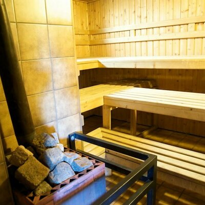 Sauna in der Sonnalmhütte