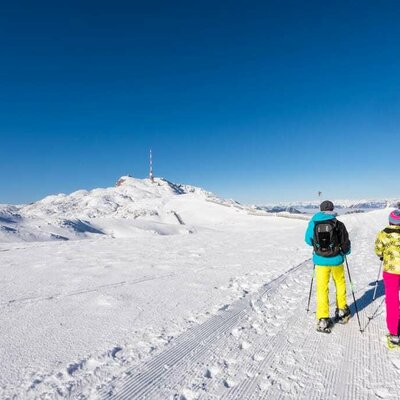 Schneeschuhwandern am Dobratsch