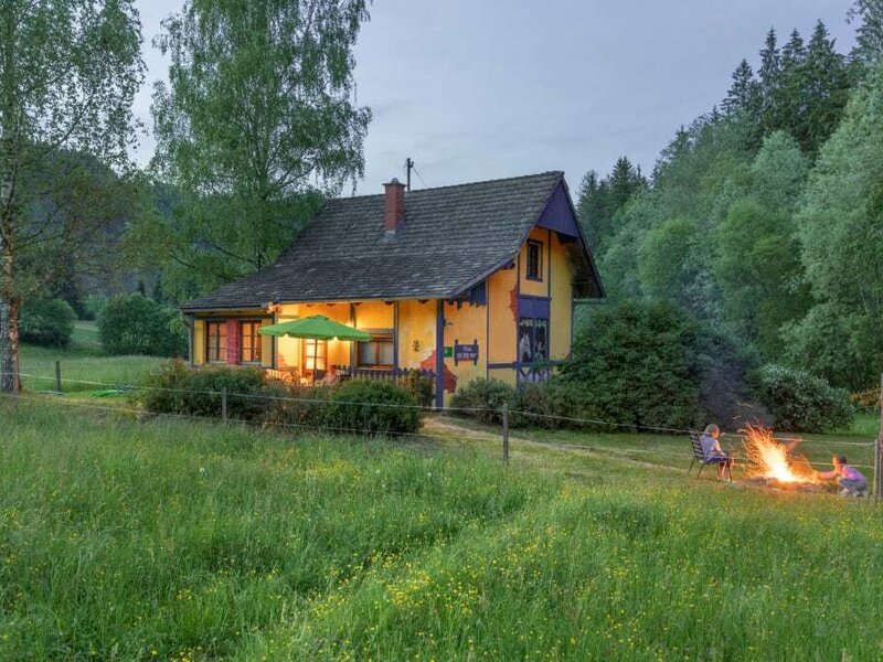 Villa Kunterbunt Stimmung am Abend