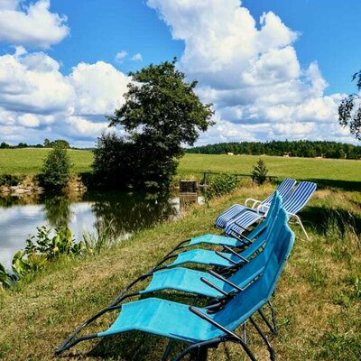 am Teich © Biohof Hammerschmidt