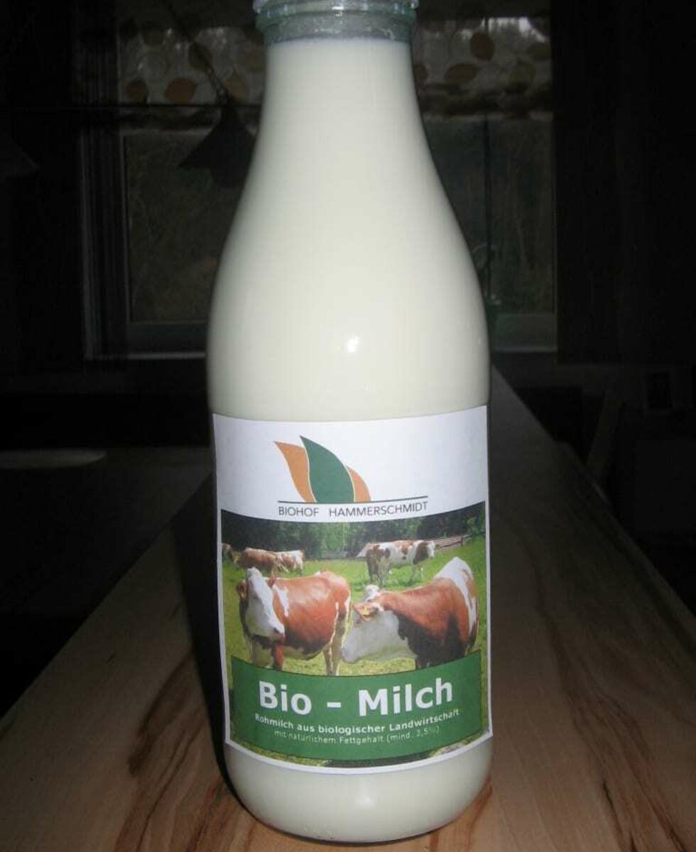 Unsere Bio-Rohmilch