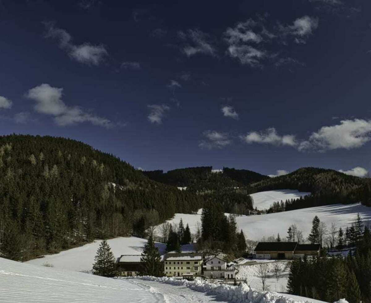 Idealer Ausgangspunkt zum Wandern, auch im Winter, Copyright Martin Marstaller