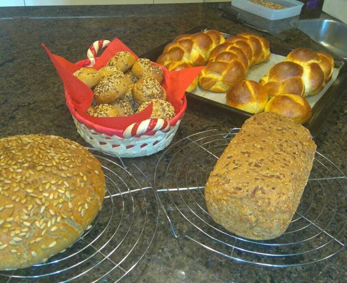 hausgemachtes Brot und Gebäck