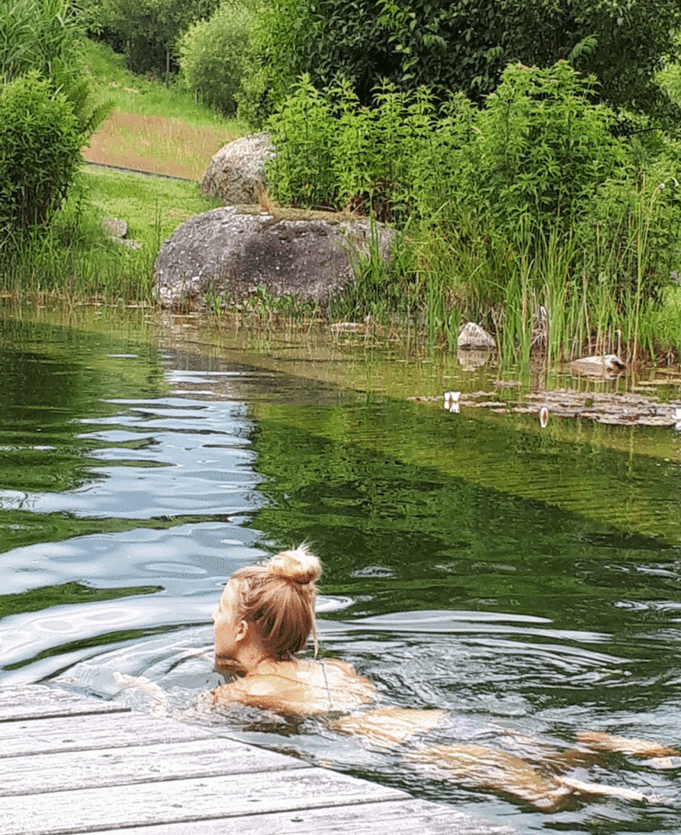 Ferienhaus Angel - Schwimmteich - ein Genuss