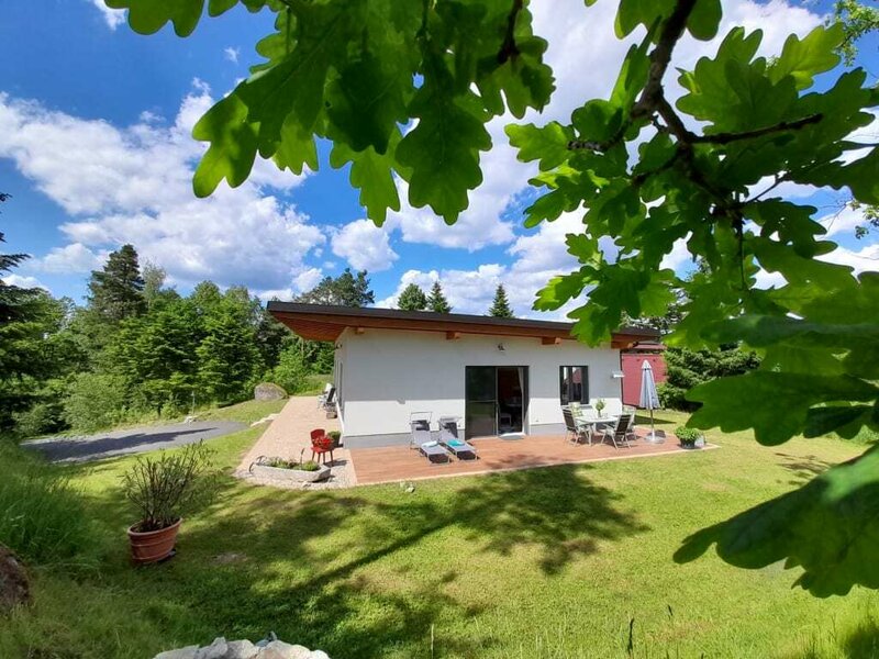 Ferienhaus Ansicht Sommer