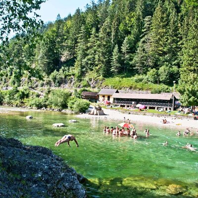 Strandbad in Hollenstein/Ybbs