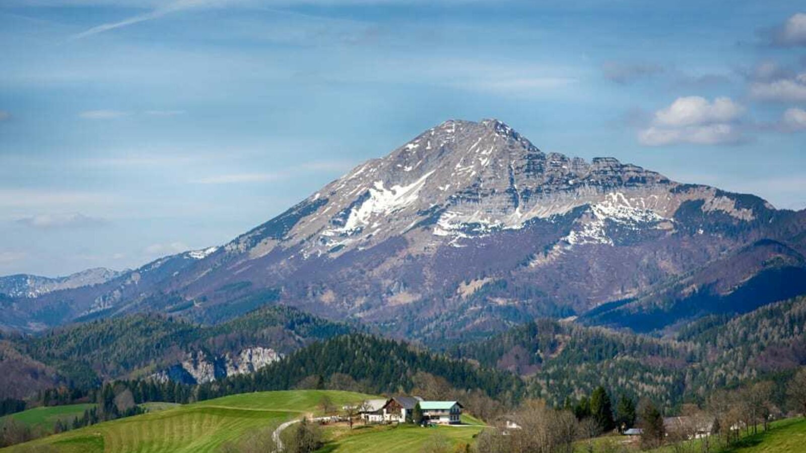 Höchbauer - Blick von Osten Richtung Ötscher