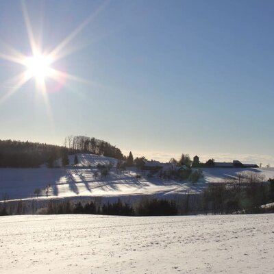 Hof Sonnegg - Ansicht Gießhübl Winter © Manuel  Studenik