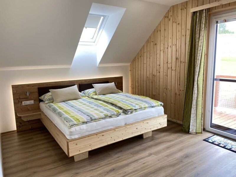 Hofbauer-Hof - Zimmer 4 - Bett