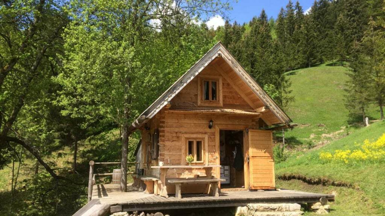 Holzknechthütte - Frühling