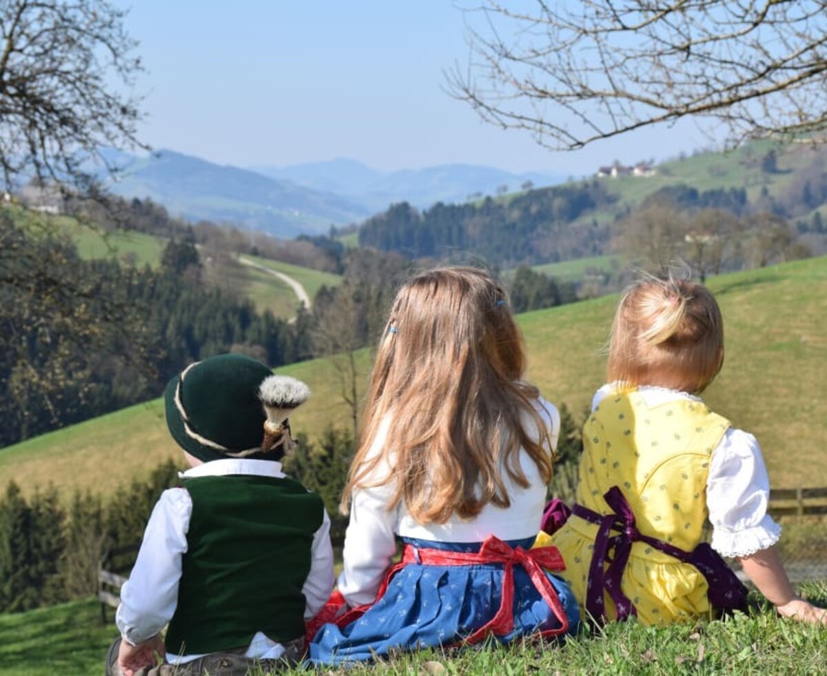 Konihof - Blick in die Berge