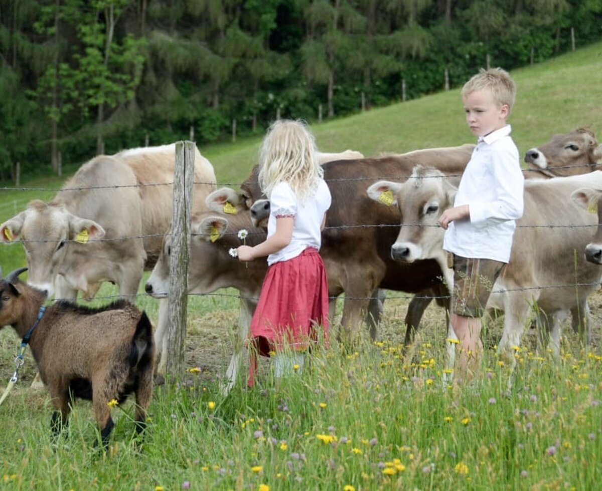 unsere Kinder Niklas und Leonie