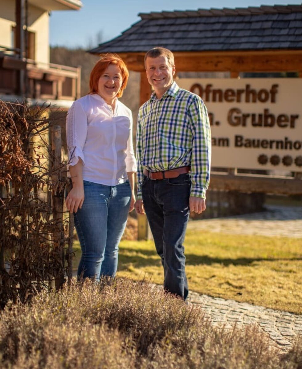 Betriebsführer Birgit und Manfred