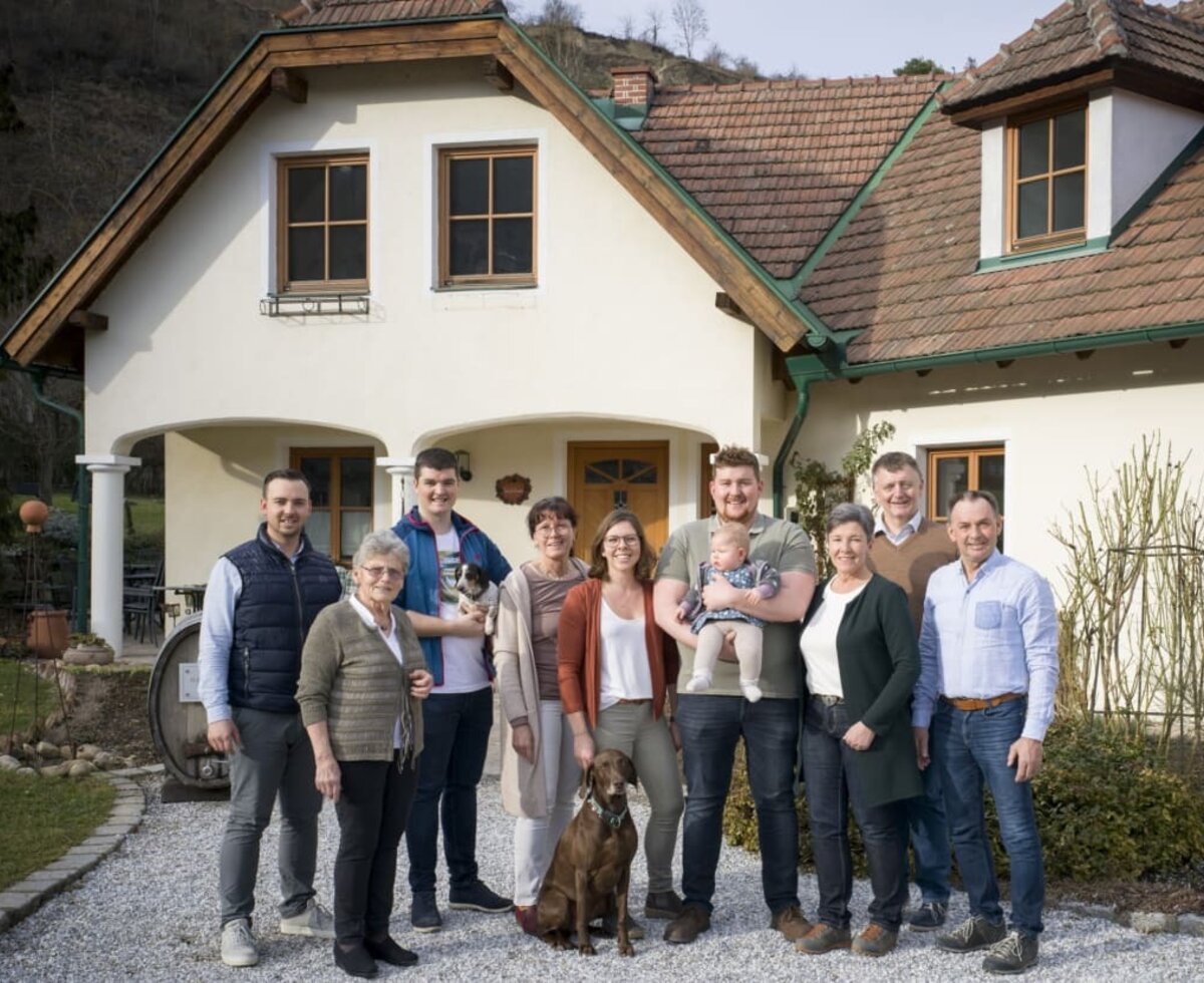 Die Gastgeberfamilie Ilkerl Luf