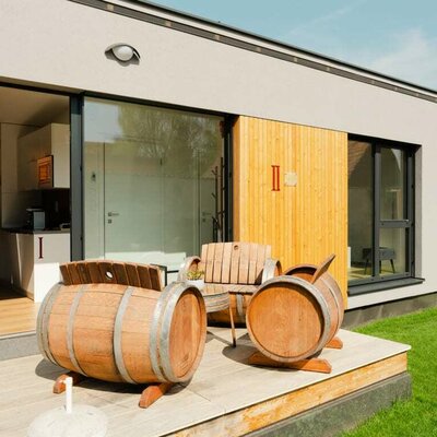 Weingut Ipsmiller - Appartments - Terrasse © Michael Reidinger