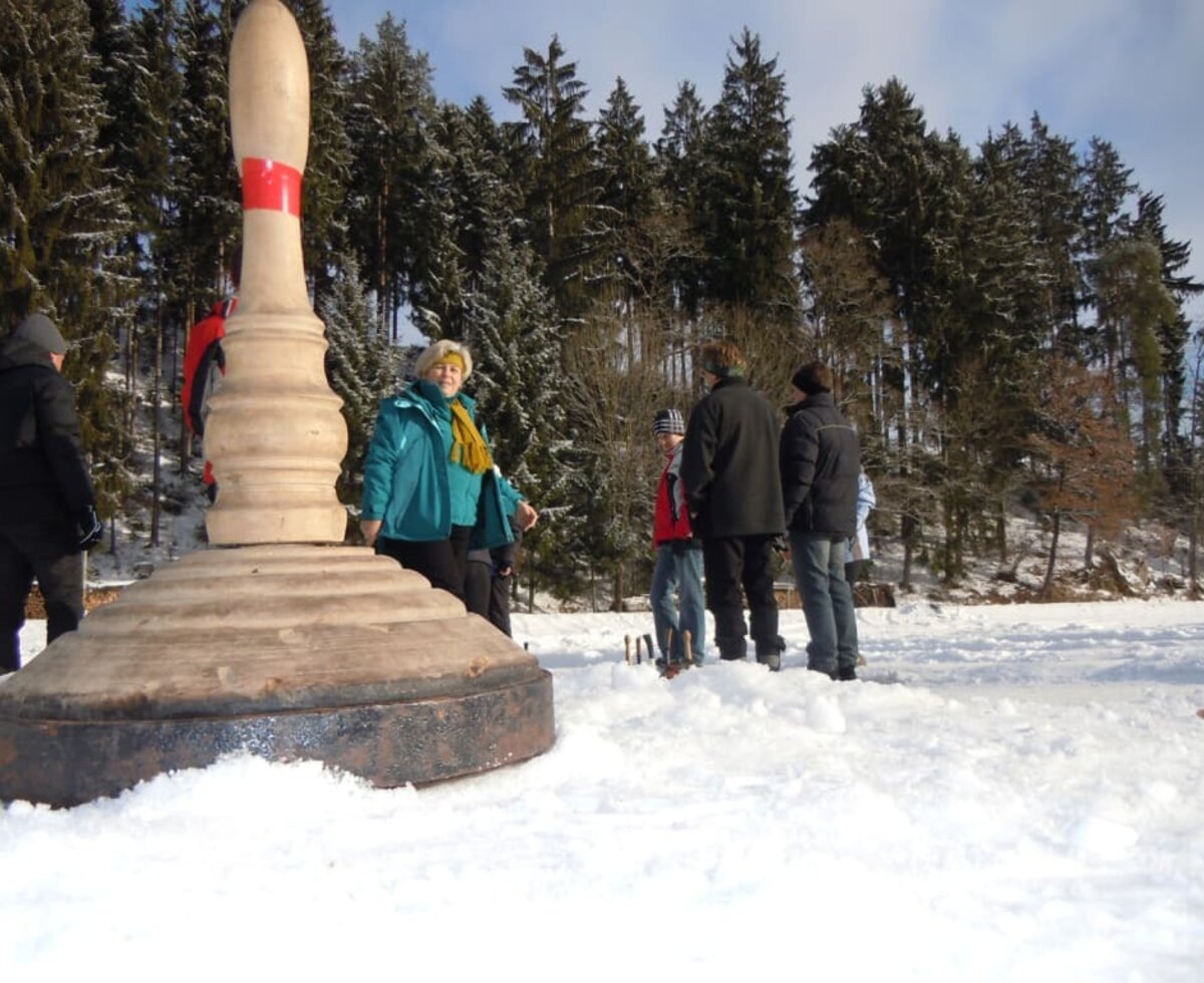 Eisstock schießen