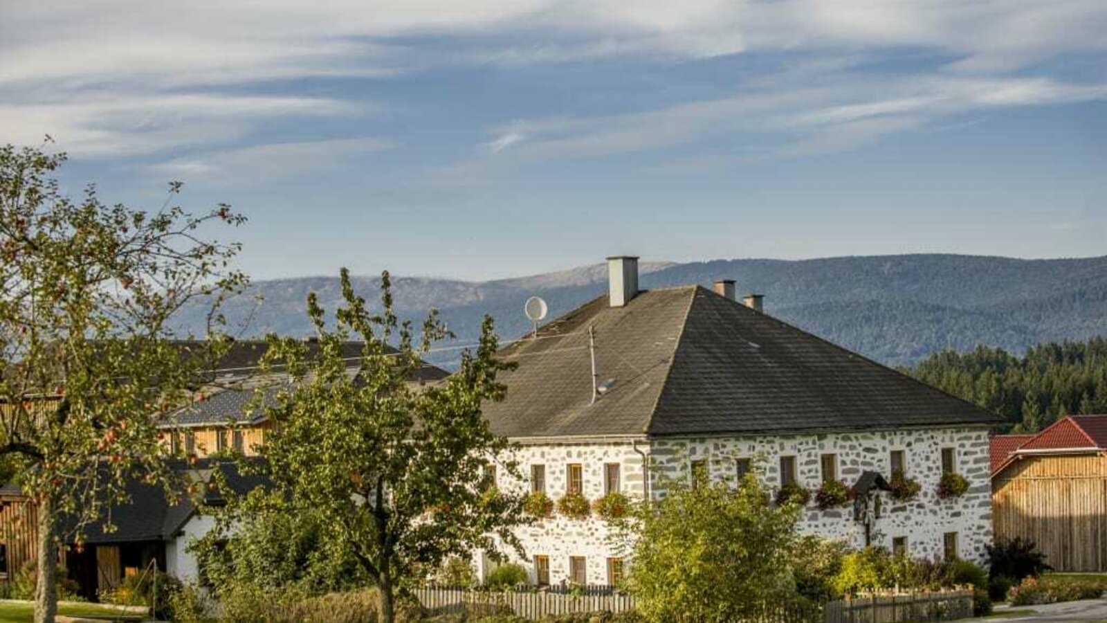 mit Blick auf den Böhmerwald