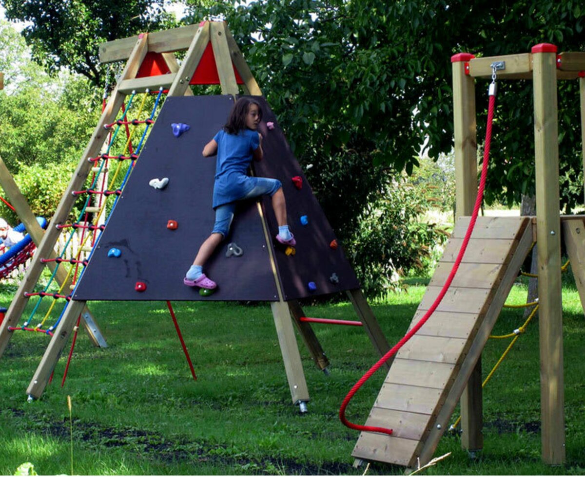 Kinderspielplatz mit Johanna