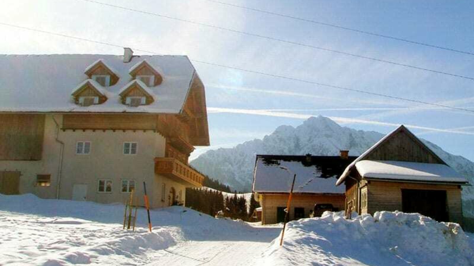 Berghof Thurnergut im Winter