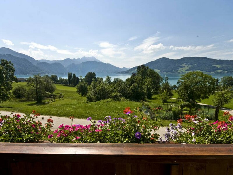 Aussicht vom Balkon