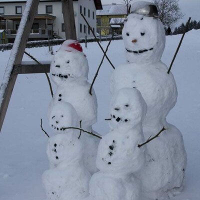 Schneemannfamilie