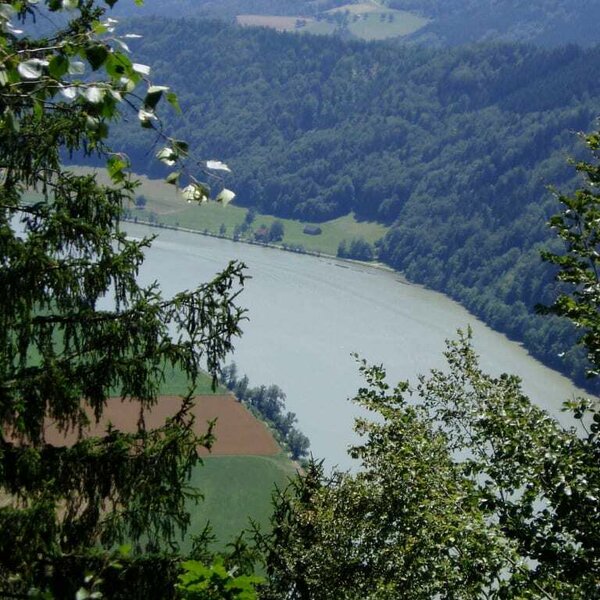 Aussichtsplatz zur Donau