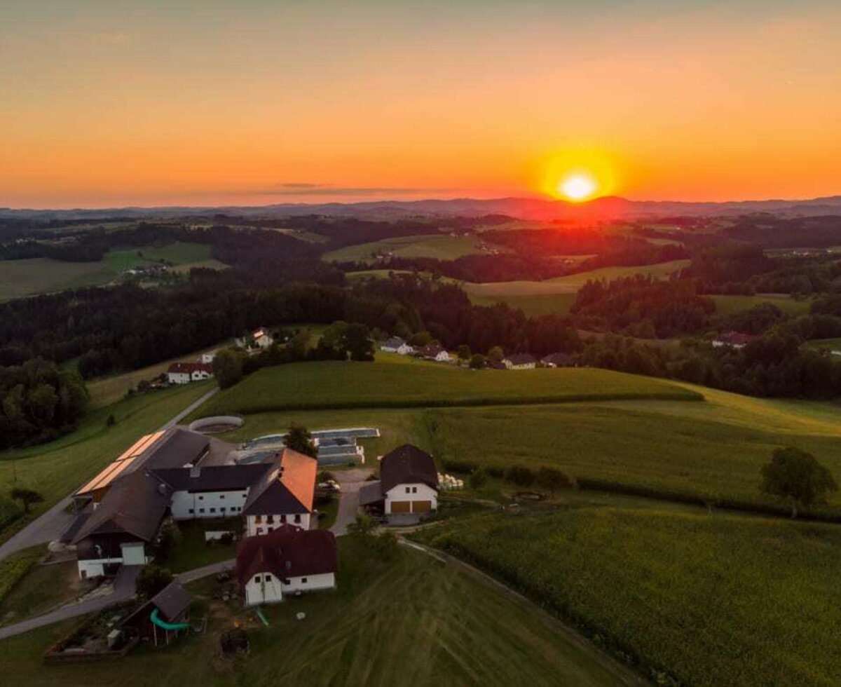 Grainmeisterhof Abendstimmung