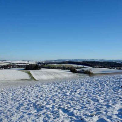 Winterlandschaft im Innviertel