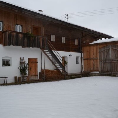 Aufgang zur Ferienwohnung