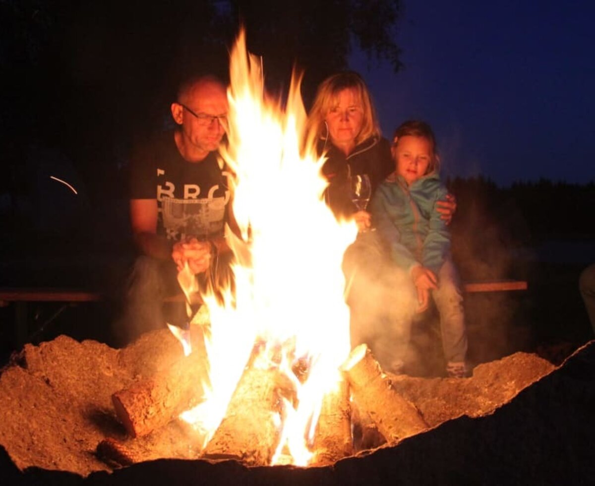 Lagerfeuer genießen