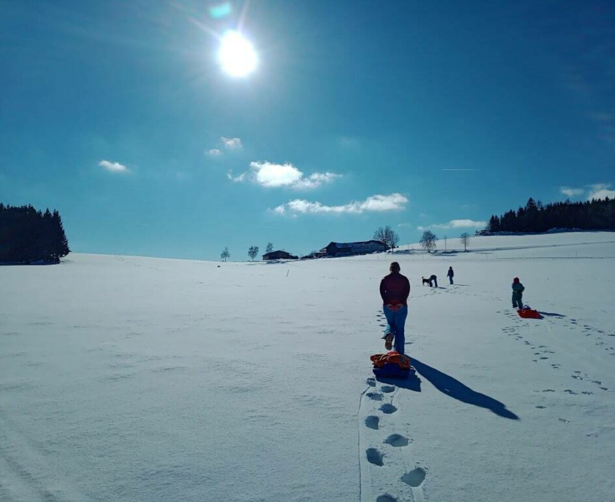 Winterspaß am Bauernhof