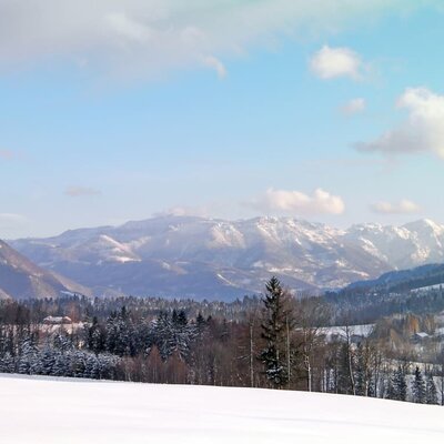 Aussicht von Gästebalkon