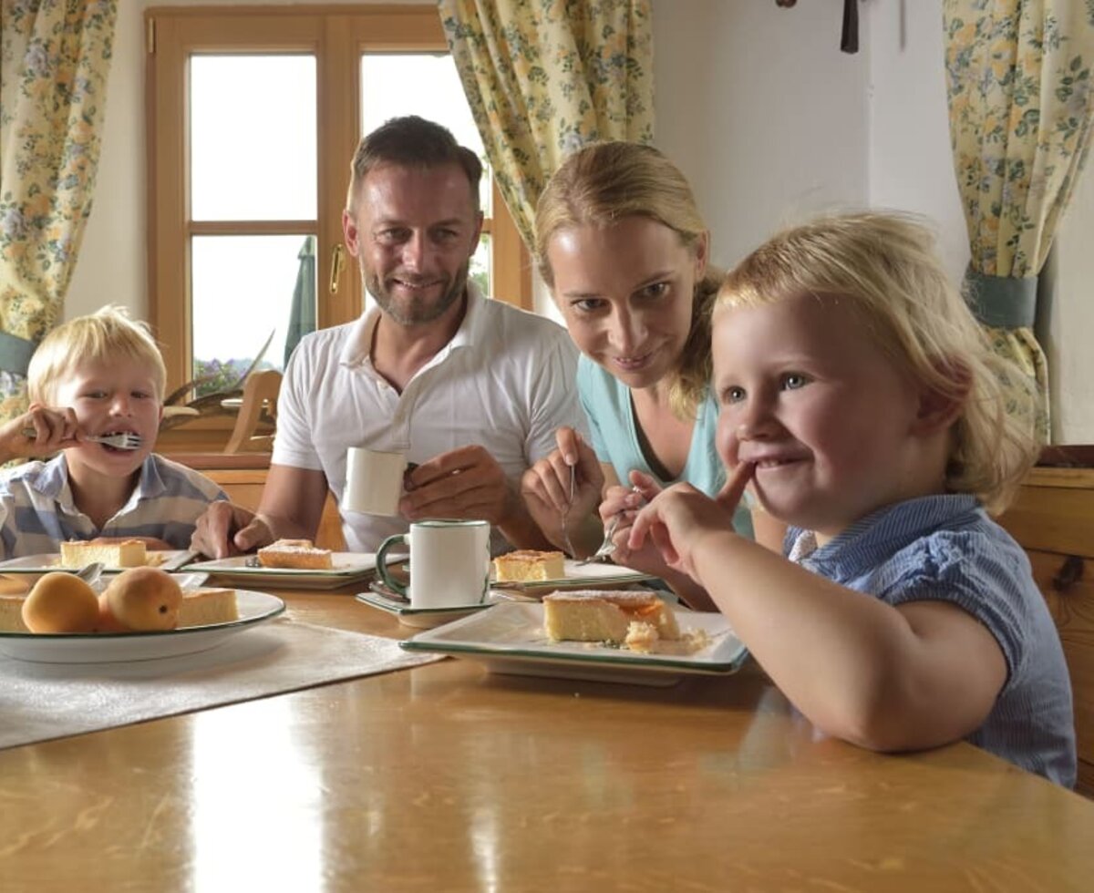 Frühstück in der Stube