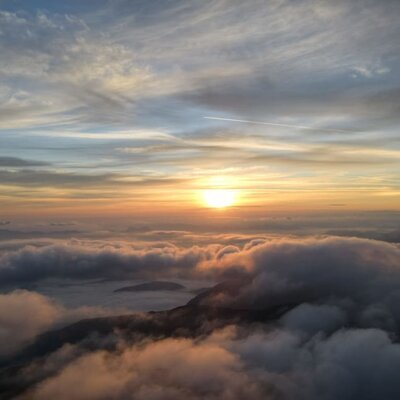 Sonnenaufgang am Warscheneck