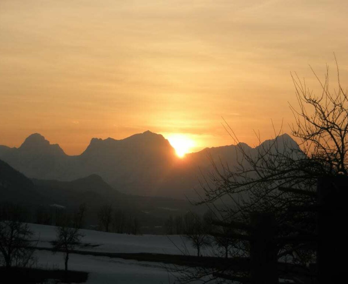 Totes Gebirge in Abendstimmung